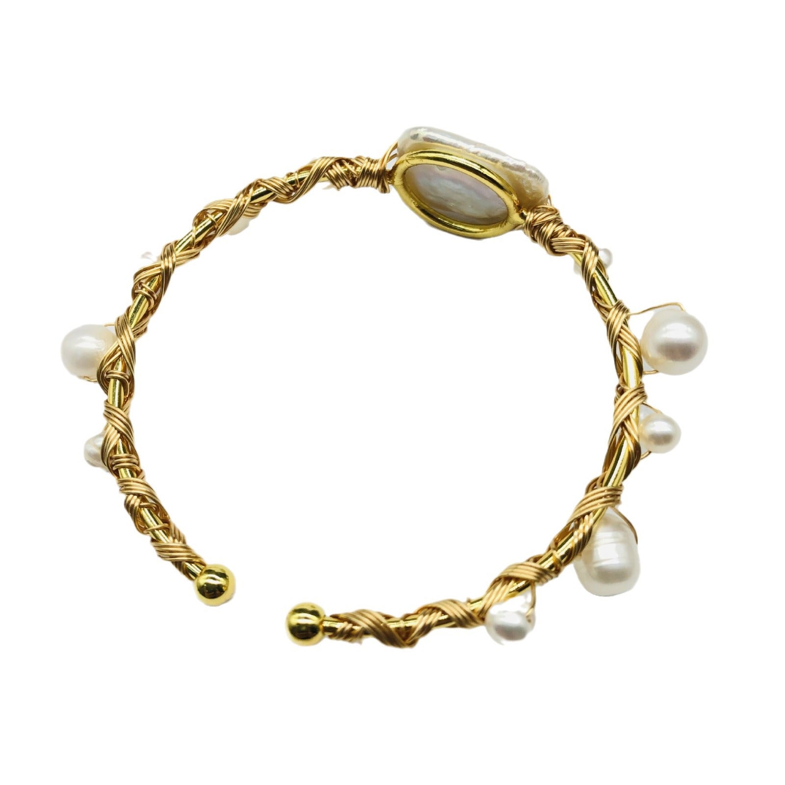 Handmade Pearl  Bracelet