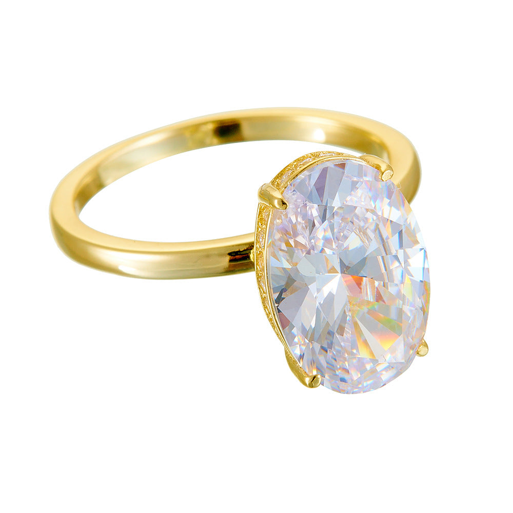 Full-Diamond Ring Set